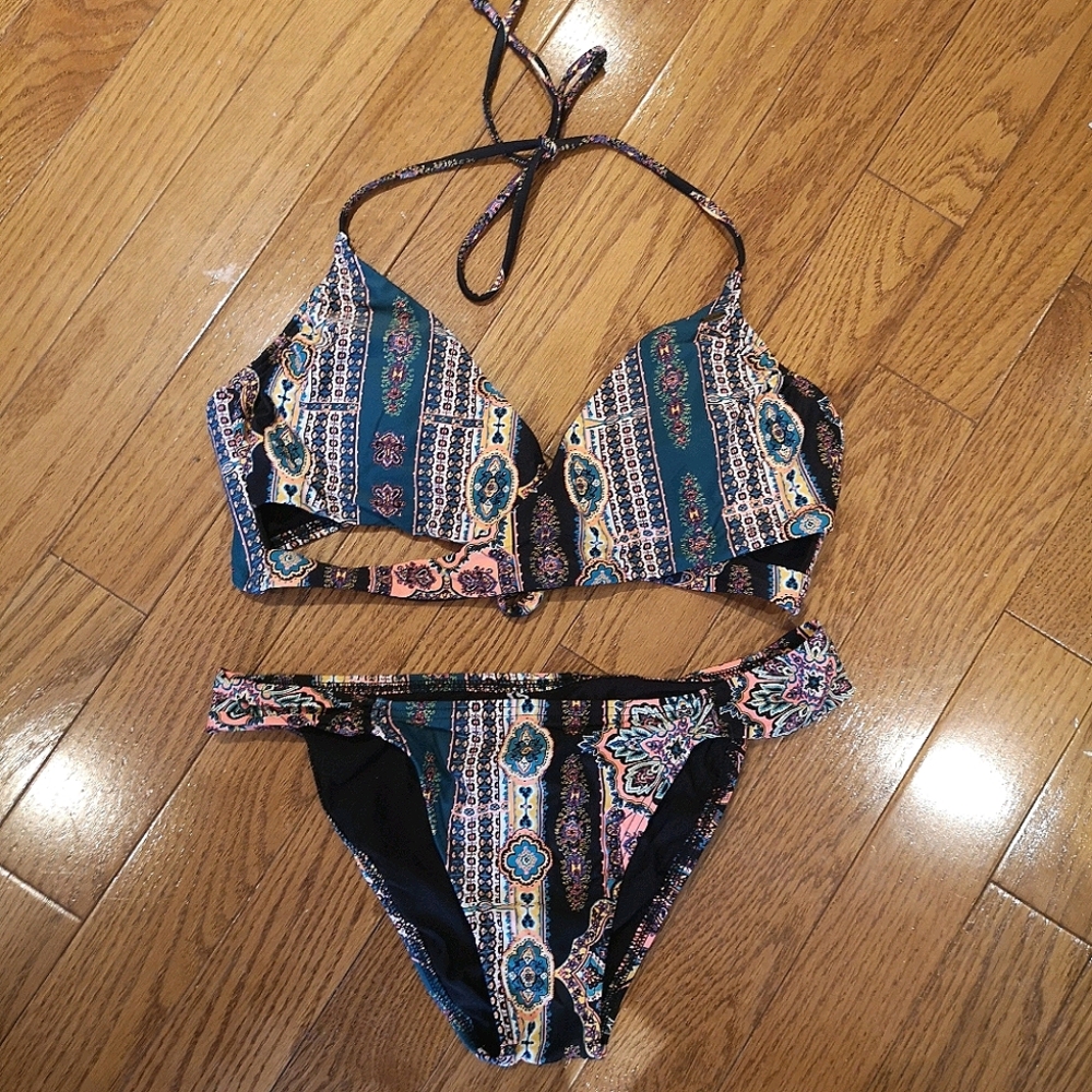 O'Neill Wraparound Bikini Paisley Print